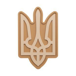 Шеврон Герб фігурний койот BE-252-3 фото